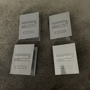 LOT of 4 Exceptional because you are EDT samples